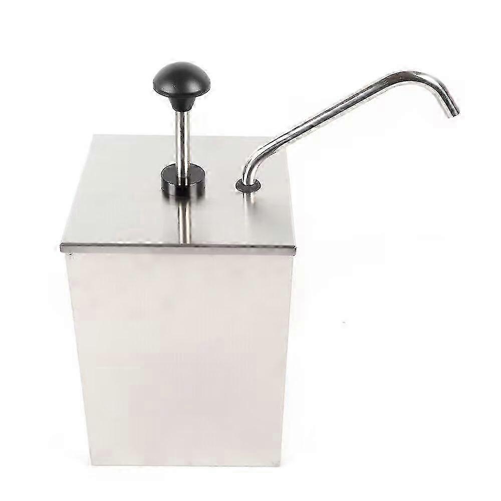 1 hode rustfritt stål saus pumpe saus dispenser