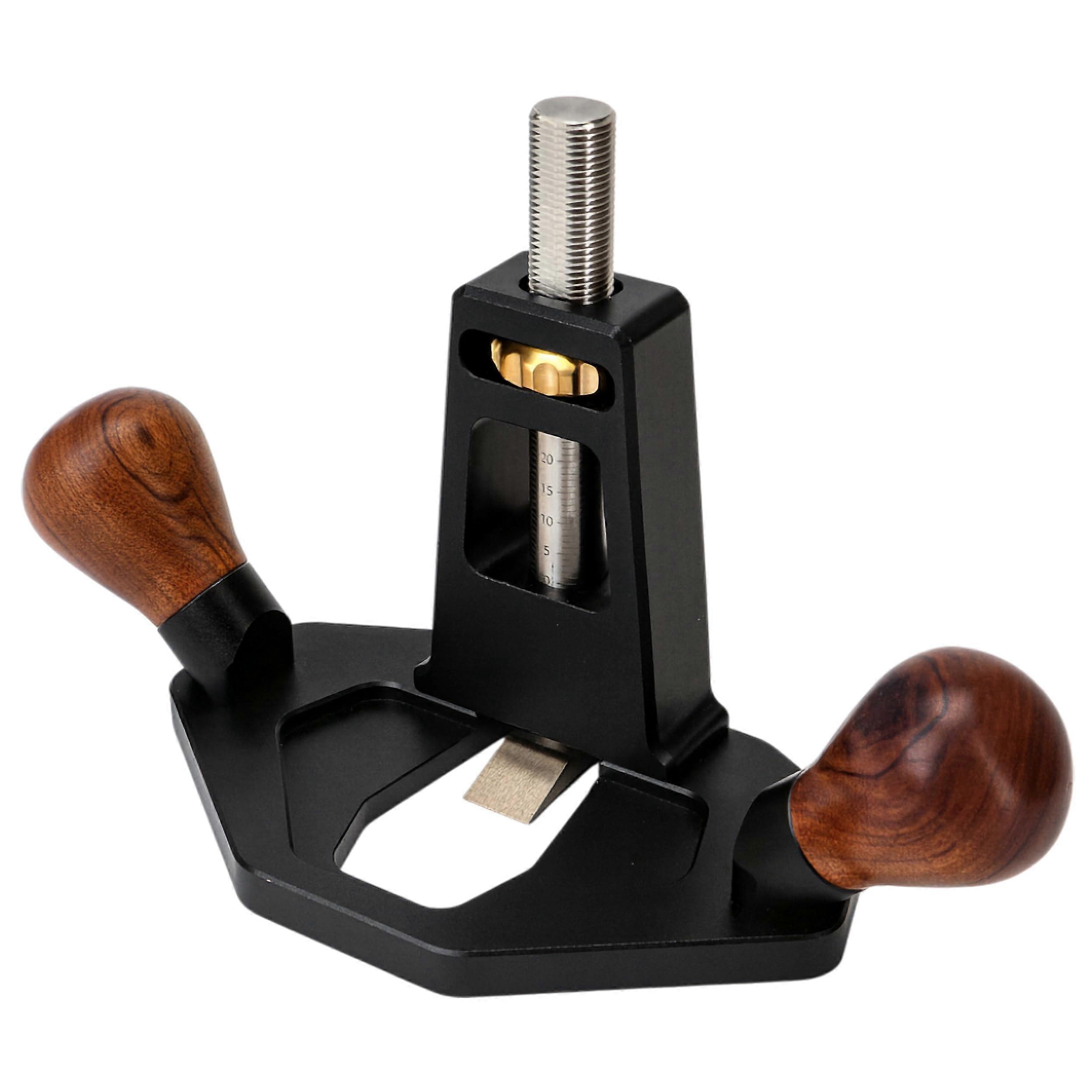 Woodworking Hand Plane with Precise Depth Adjustment, Mini Bench Planer for Smooth Joinery