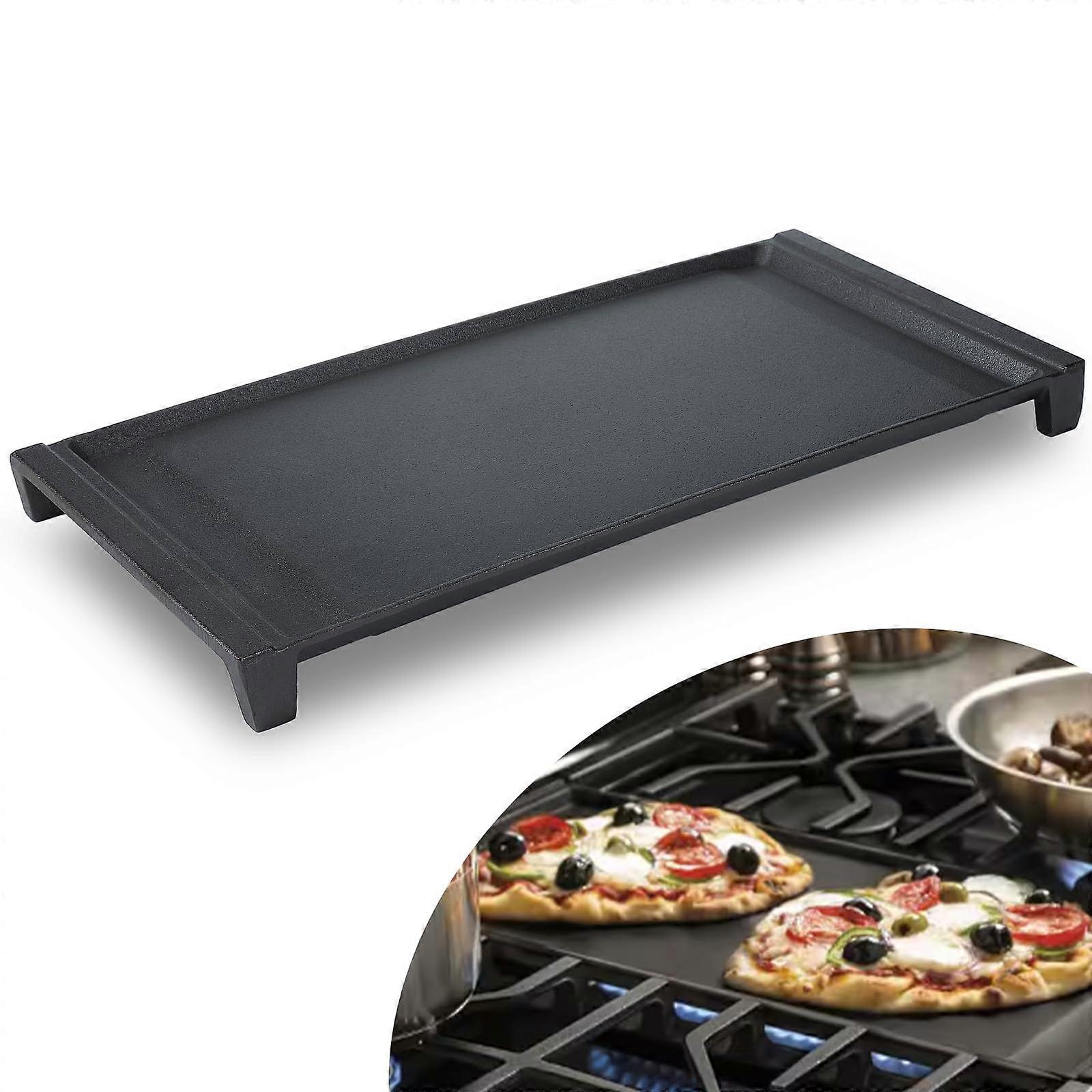 WB31X24738 Cast Iron Griddle Replacement Plate for GE Gas Range Center Cooktop