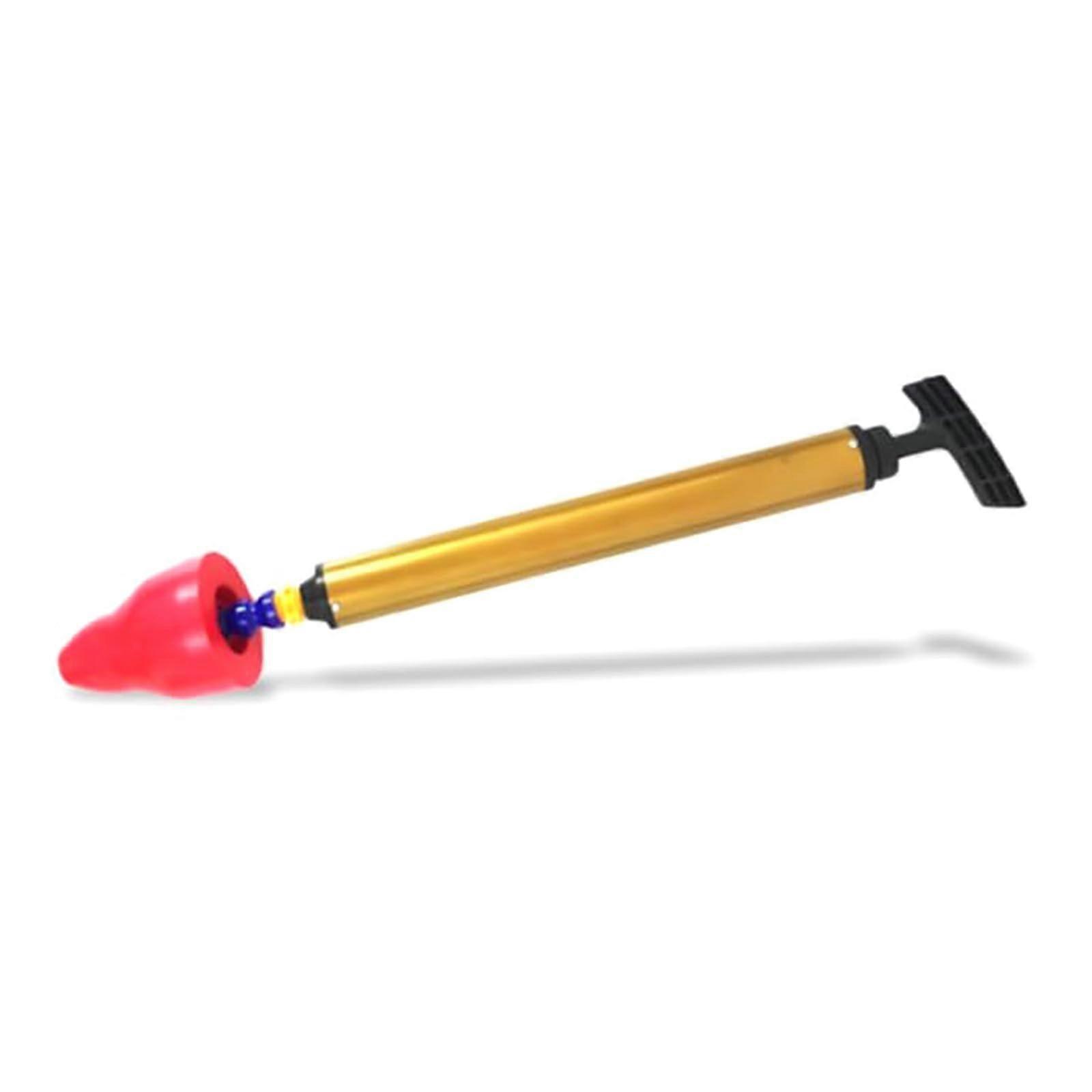 Pneumatic Drain Cleaner with Powerful Air Pressure for Instant Toilet Sink Clog Removal and Ergonomic Grip