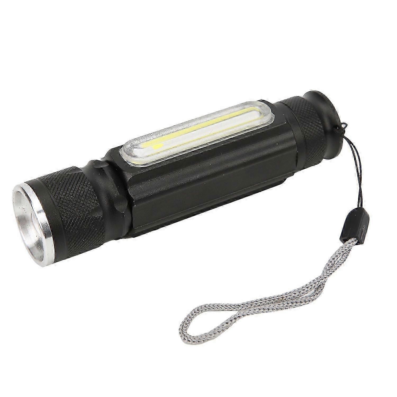 Rechargeable T6 LED Tactical Flashlight - Zoomable, Waterproof, Compact
