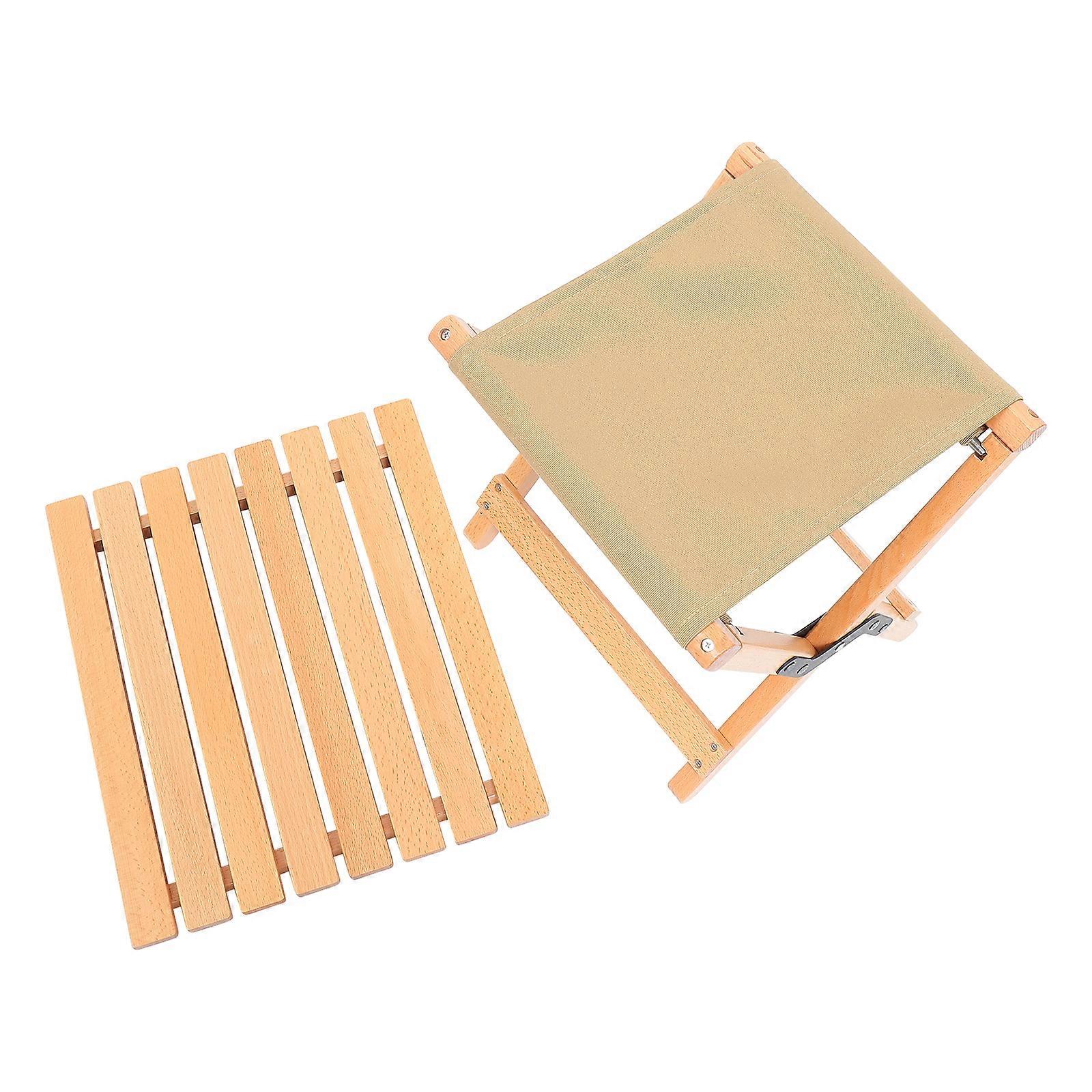 Dual-Purpose Foldable Chair Suitable For Traveling And Picnics With Lightweight Construction In 15.72X13.95X13.17in Size 1Pcs