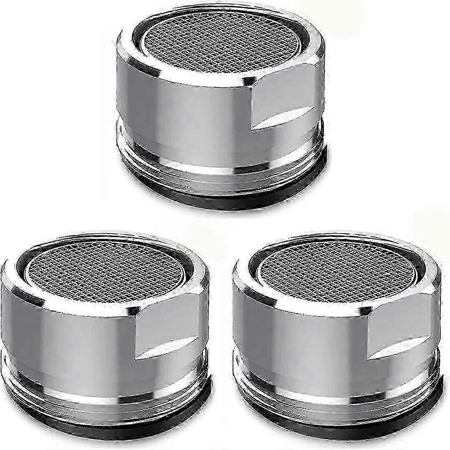 3 Pieces Faucet Filter Replacement Insert Tap Spout Aerator, 24MM Compatible