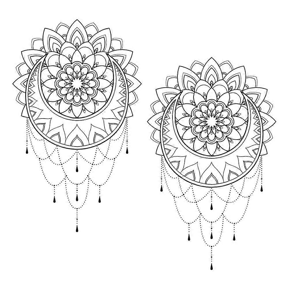 Self Adhesive Wall Decals PVC Material Wall Decorations Nursery 60X35CM 2Pcs