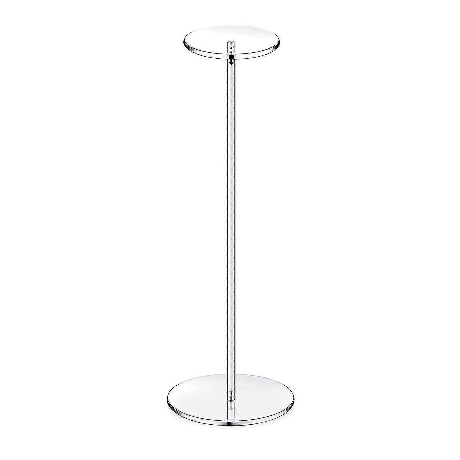 25-26 Acrylic Pedestal Display Riser Stands Cap Hat Rack Tabletop Wig Display Rack