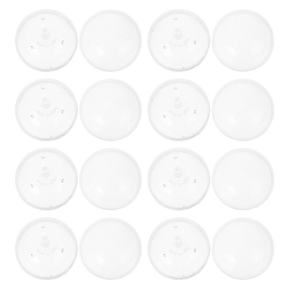 Convenient Chocolate Storage Box Transparent Holders 5.5X5.5X4CM 50Pcs Dust Proof