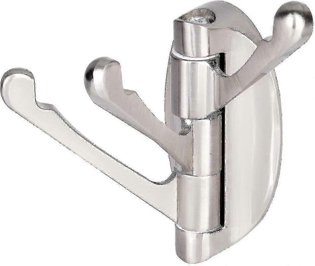 Coat Hook, Solid Metal Rotatable Hook Folding Swing Clothes Hanger 25-26