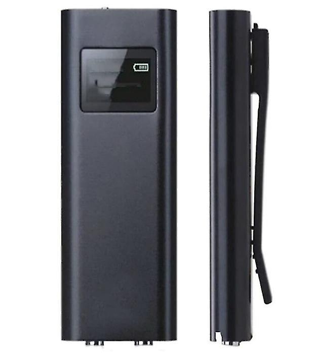 Professional Voice-activated Recorder, One-button Operation, Used For Meetings, Interviews, And Speeches-16gb(black)