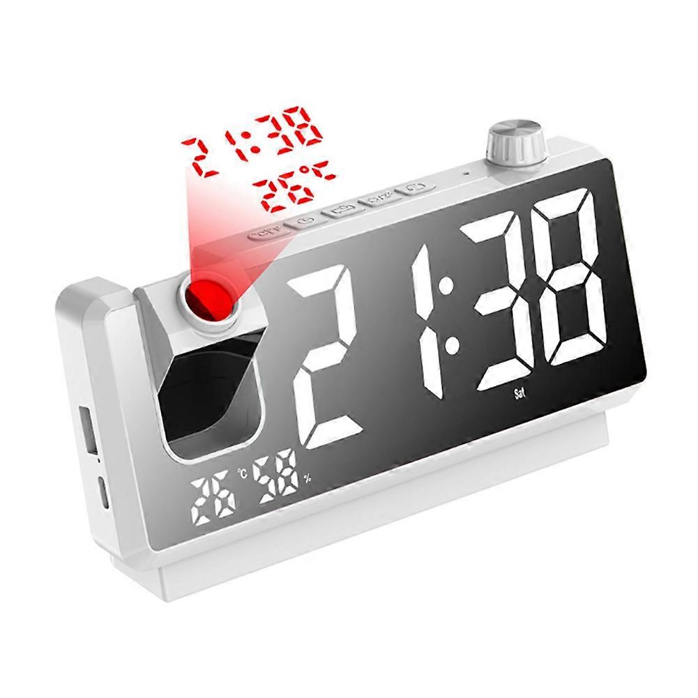 Projection Alarm Clock HD LED Display Smart Projection Clocks A