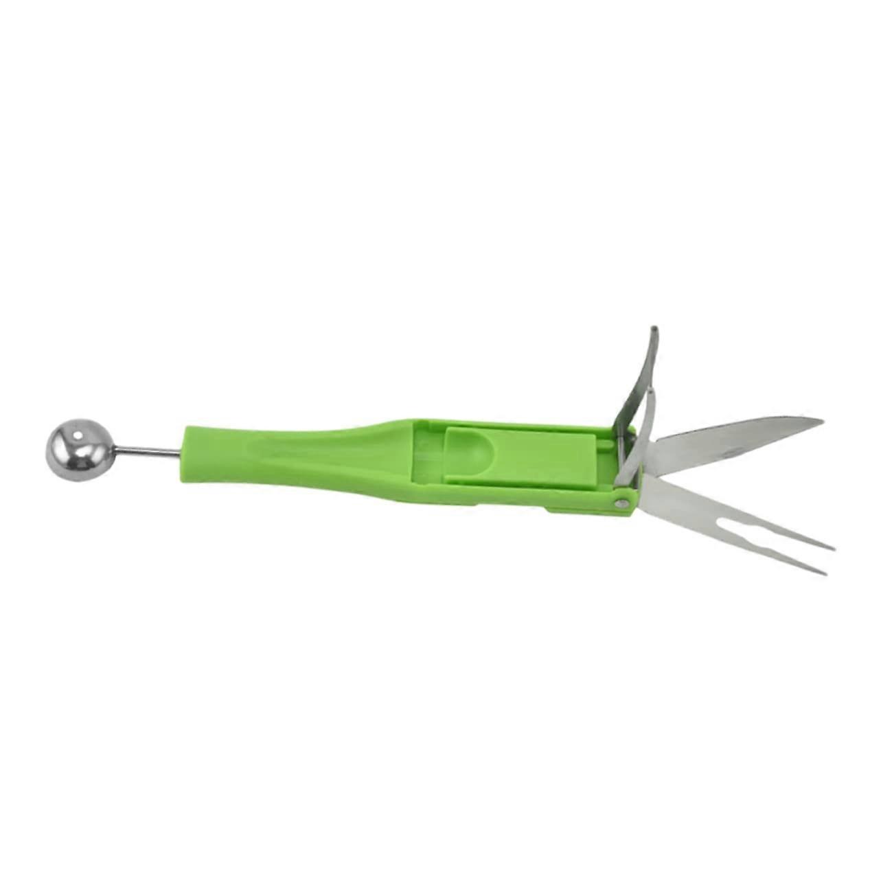 Melon Baller Scoop for Watermelon MultiUse Fruit Cutter and Slicer Tool