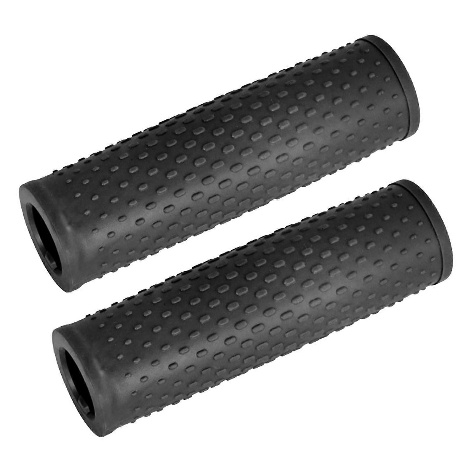 Electric Scooter Handle Grip Replacement with Ergonomic NonSlip Rubber Cover Black