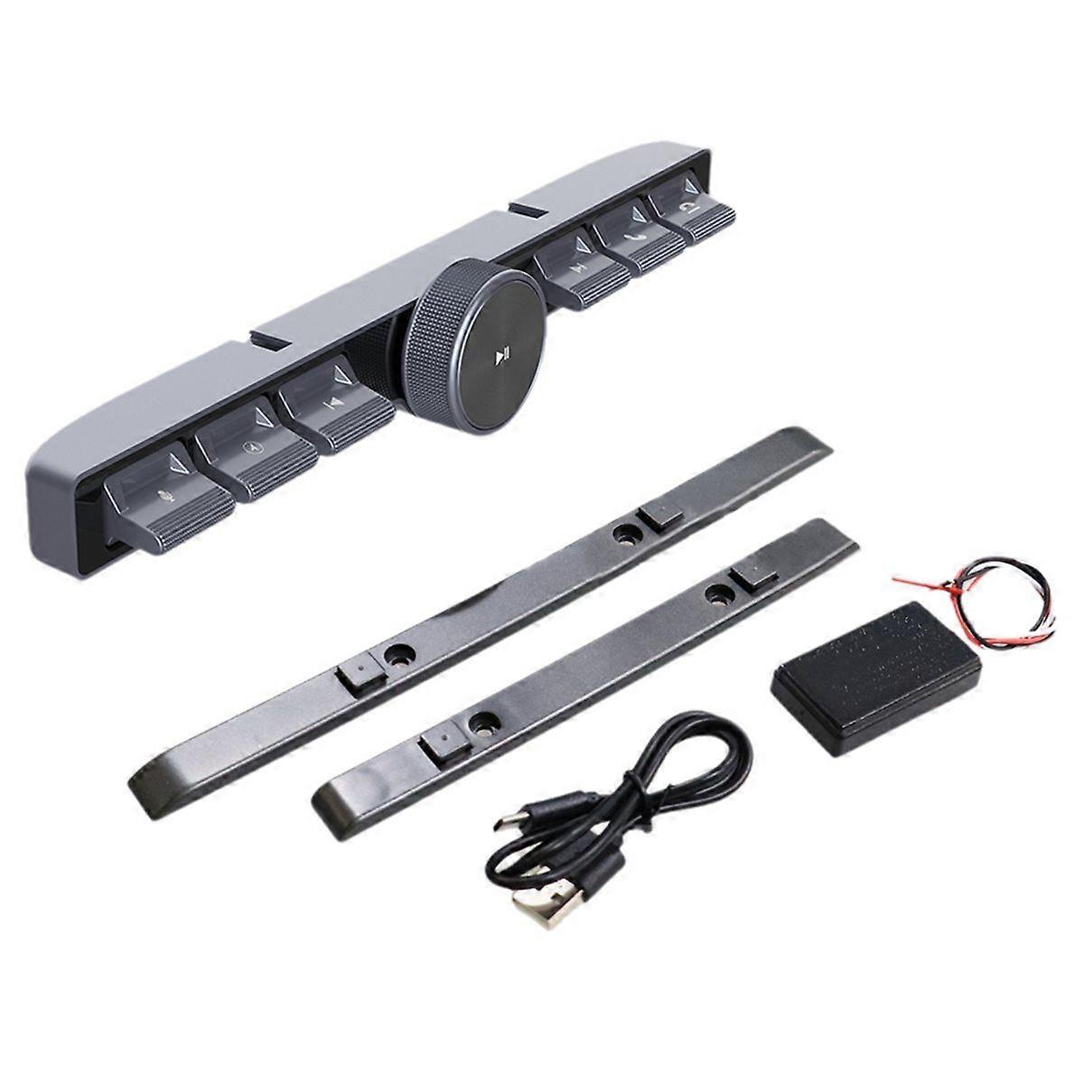 Smart Steering Wheel Controller Wirelss Control Button 7 Keys Intelligent Party Control Adjust Volu