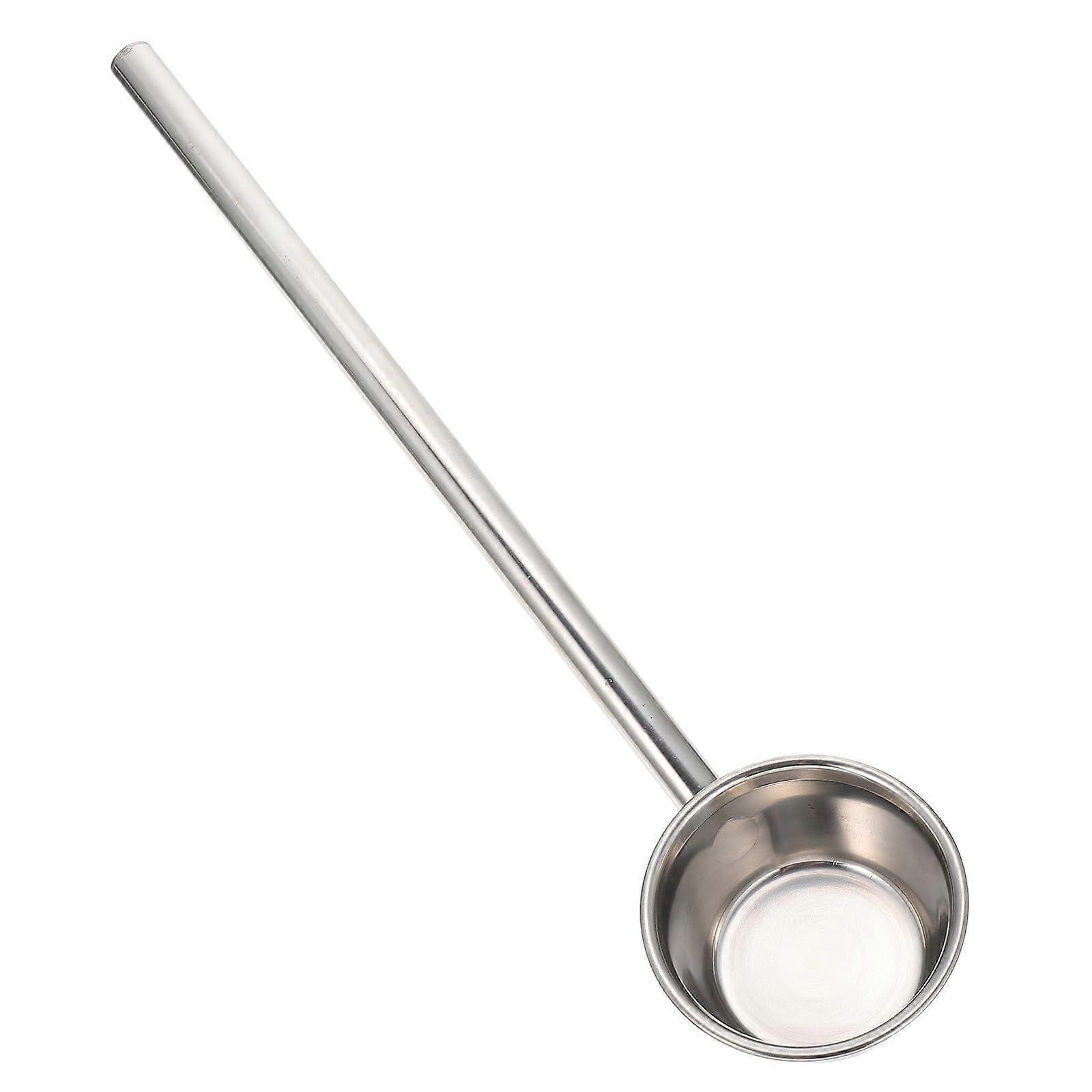 Stainless Steel Soup Ladle Long Handle Rust Resistant Mirror Polished Serving Spoon for Kitchen