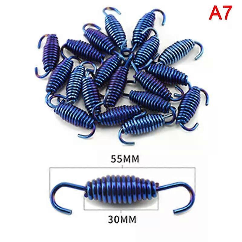 Universal Motorcycle Exhaust Spring Hooks Stainless Steel Exhaust Front