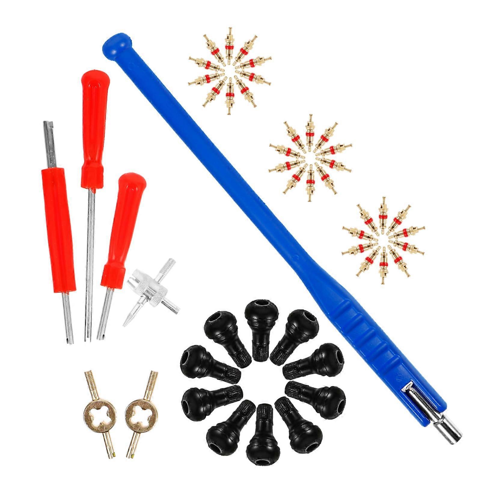 Tire Valve Stem Tool Kit for Quick Tire , Durable Construction and Easy Valve Installation