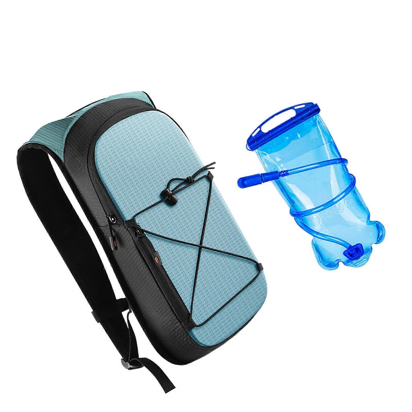 Waterproof Cycling Hydration Backpack with Breathable Back Panel and MultiCompartment Storage