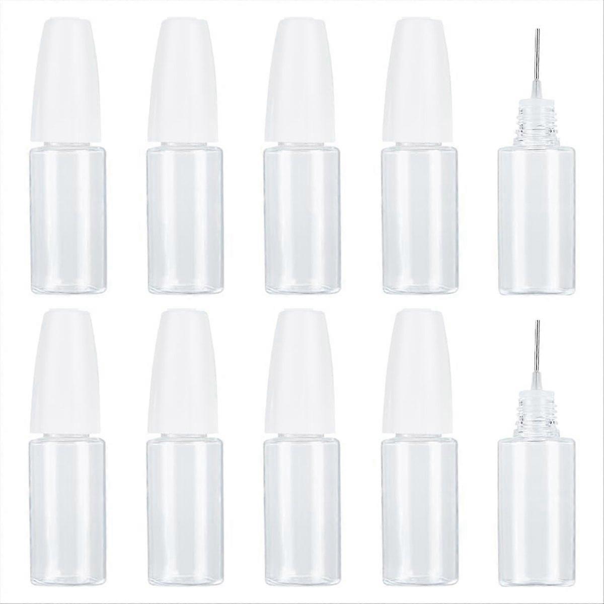 20Pcs Precision Tip Applicator Bottles, 10ml/0.34oz