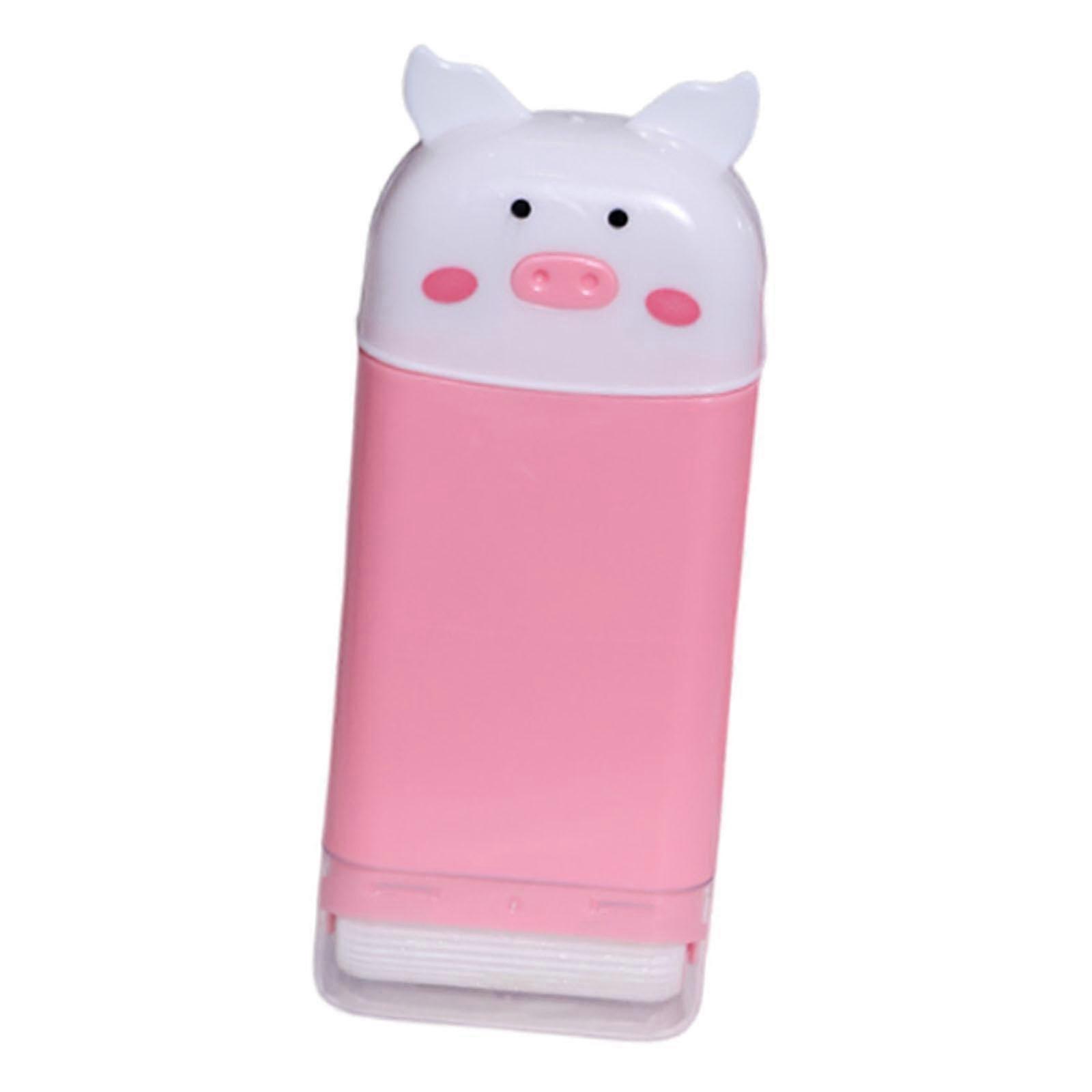 Foaming Soap Box with Roller for Fast Foam, Compact Travel Size, Durable Pink Soap Dish