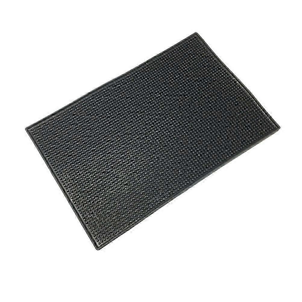 Draining mat, deep groove, draining tray, silicone mat, plate, thickened rectangular coaster tray