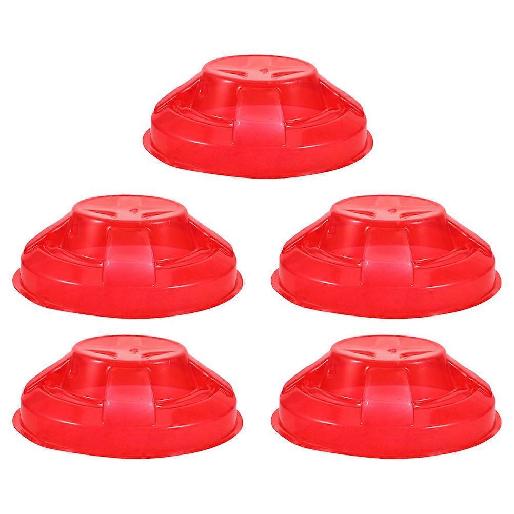 Plastic Fire Alarm Detector Cover Protector 5Pcs