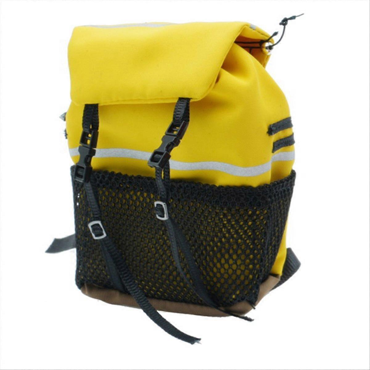 Scale Simulation Backpack for 1/10 1/8 RC Crawler Car Yellow