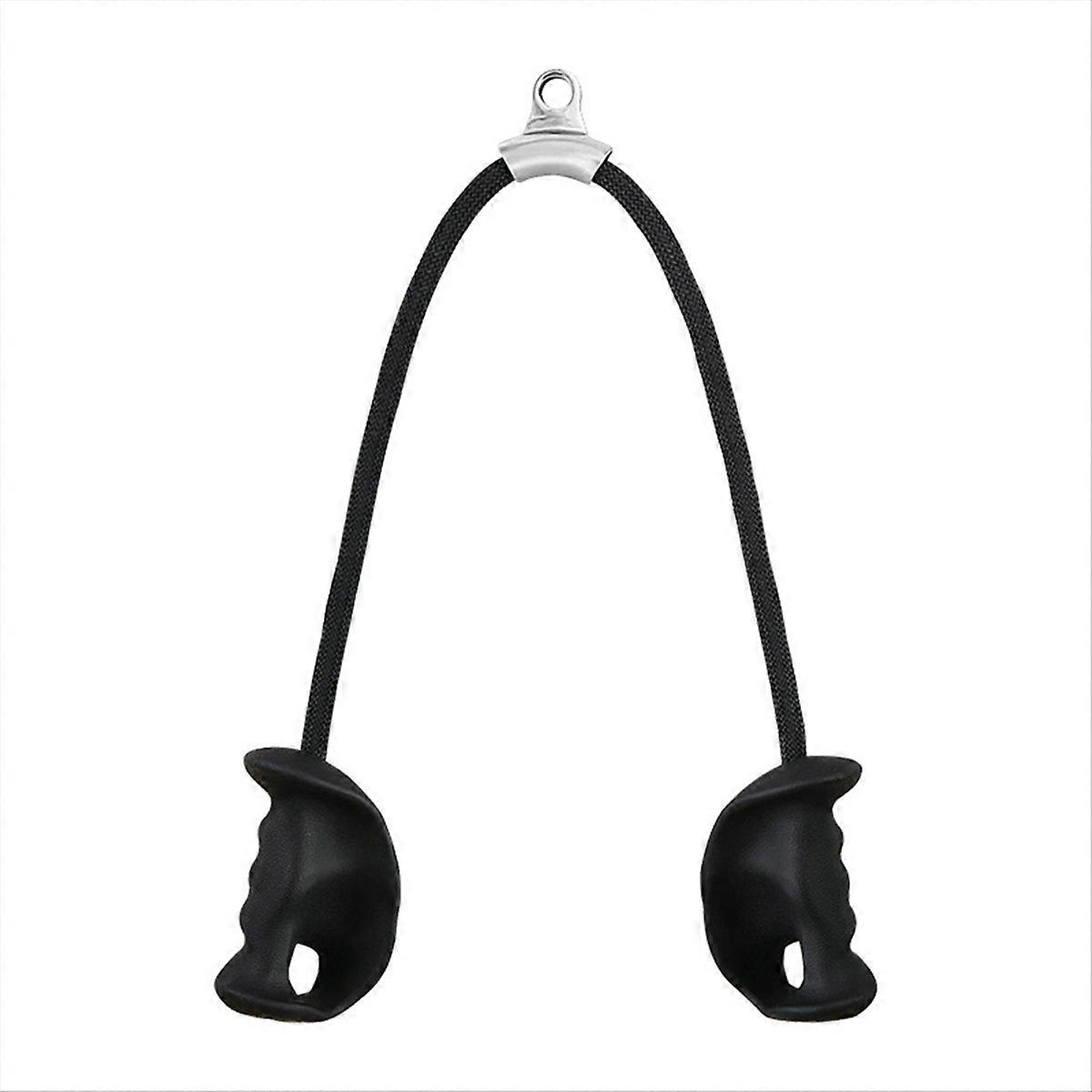 Fitness Grip Double Head Rope Pull Down Handle Triceps Biceps Back