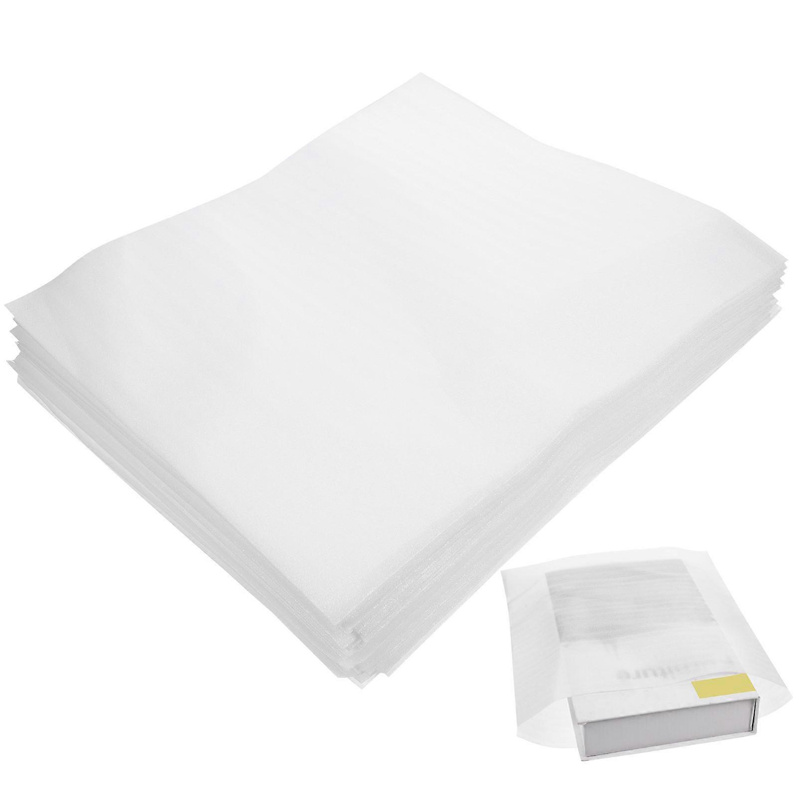 Foam Wrap Sheets Cushion Wrap for Cups Protection 100Pcs White Foam Material