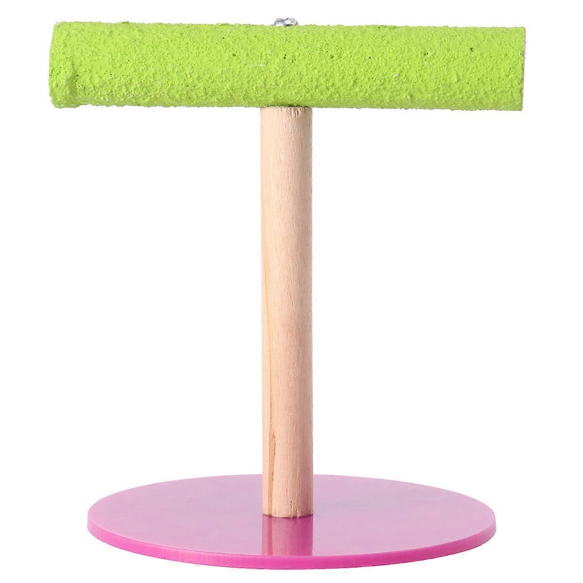 Bird Training Rack Parrot Climbing Rack for Exercise 1Pcs Eco Friendly Wood