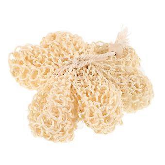 Sisal Exfoliating Bath Sponge Body Scrubber for Adults Deep Cleansing and Dead Skin Removal
