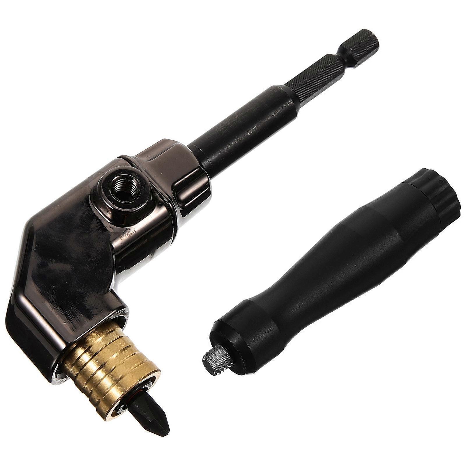 Angle Driver For Angle Drill Attachment Professionals Tight Spaces 1Pcs