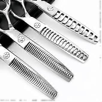 Professional Haircut Scissors, 6 Inch Hair Cutting Scissors Hair Thinning Shears, Sharp And Durable Barber Hairdressing Tools