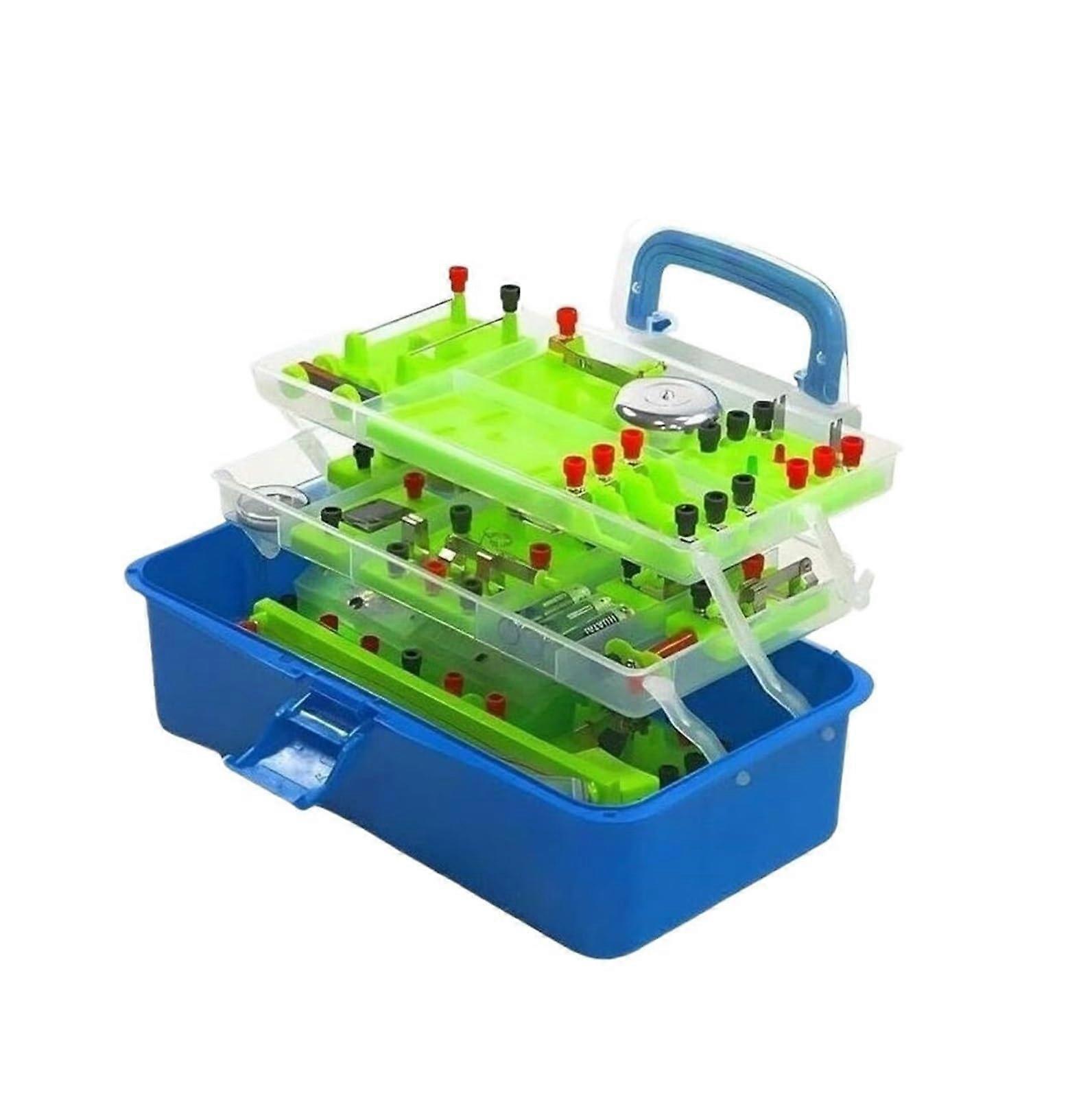 Physics Experiment Kit with Electric Circuit Learning, Magnetic Field Projects, STEM Education Set