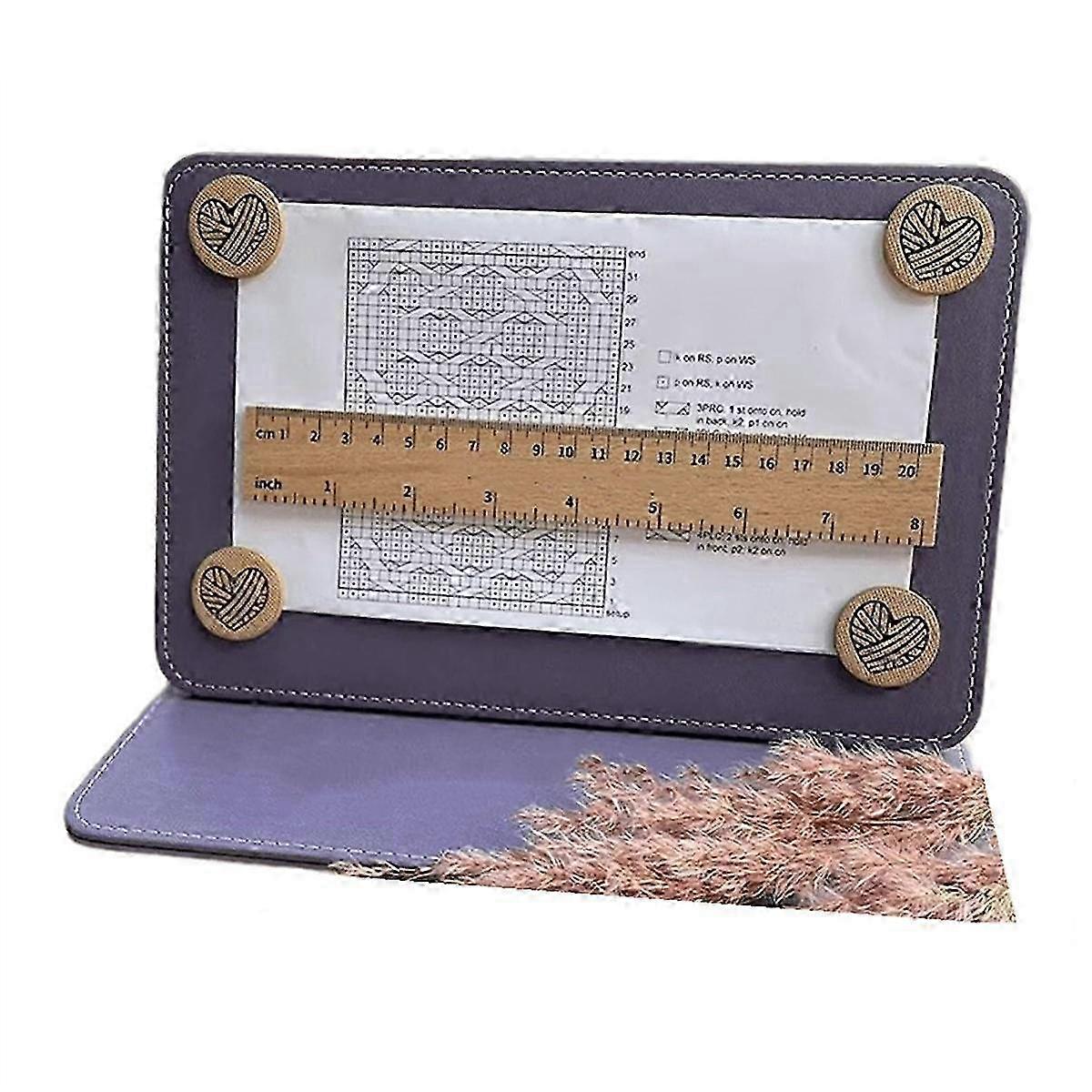 Chart Holder for Knitting and Crochet Patterns