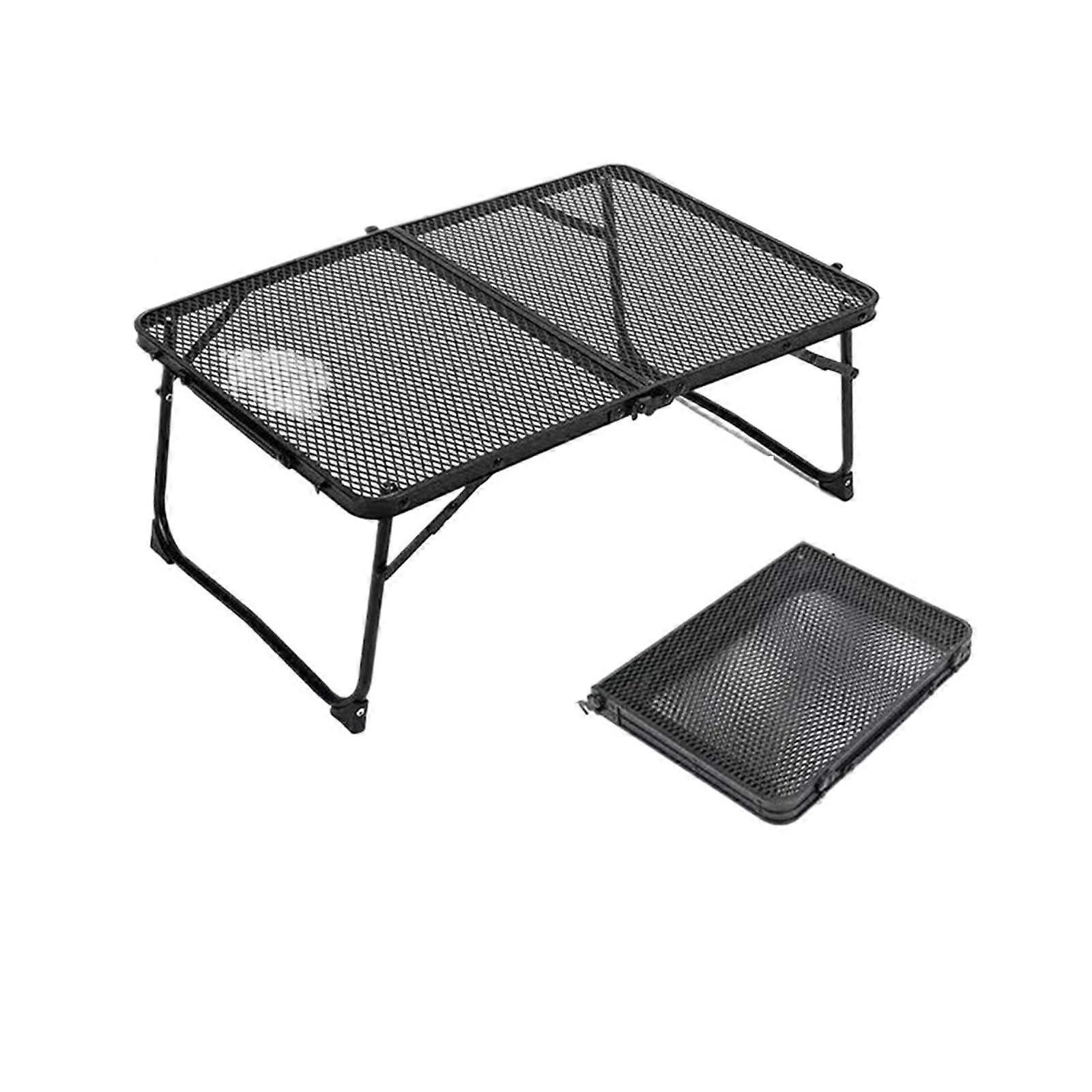 MDF Folding Camping Table Lightweight Compact Portable Design with Easy Clean Surface