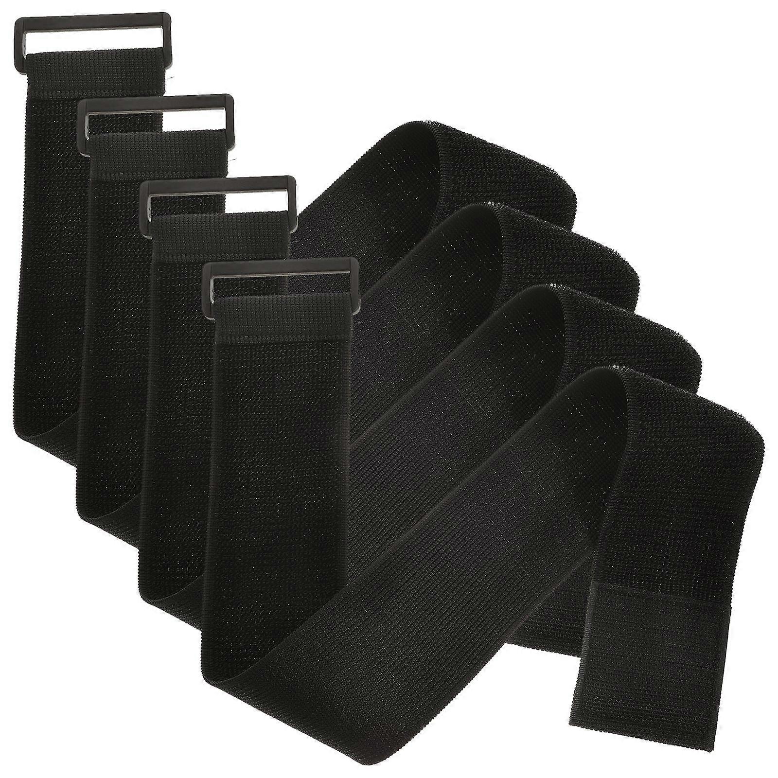 Multipurpose Hook and Loop Strap Elastic Strap with 12Pcs