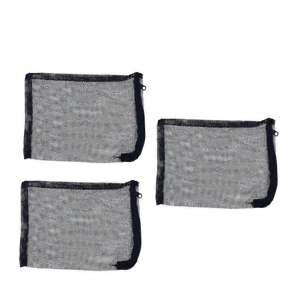 Filter Mesh Filter Media Bag for Storage Use 3Pcs with Drawstring Closure