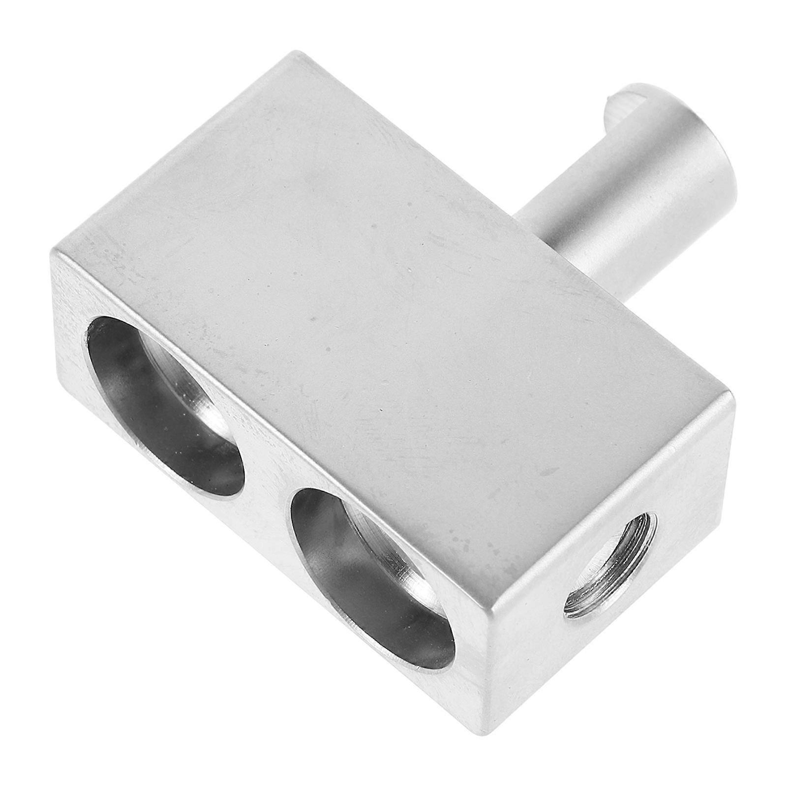 Car Audio Power Amplifier Terminal Block for Ground Wire Reducer Silver