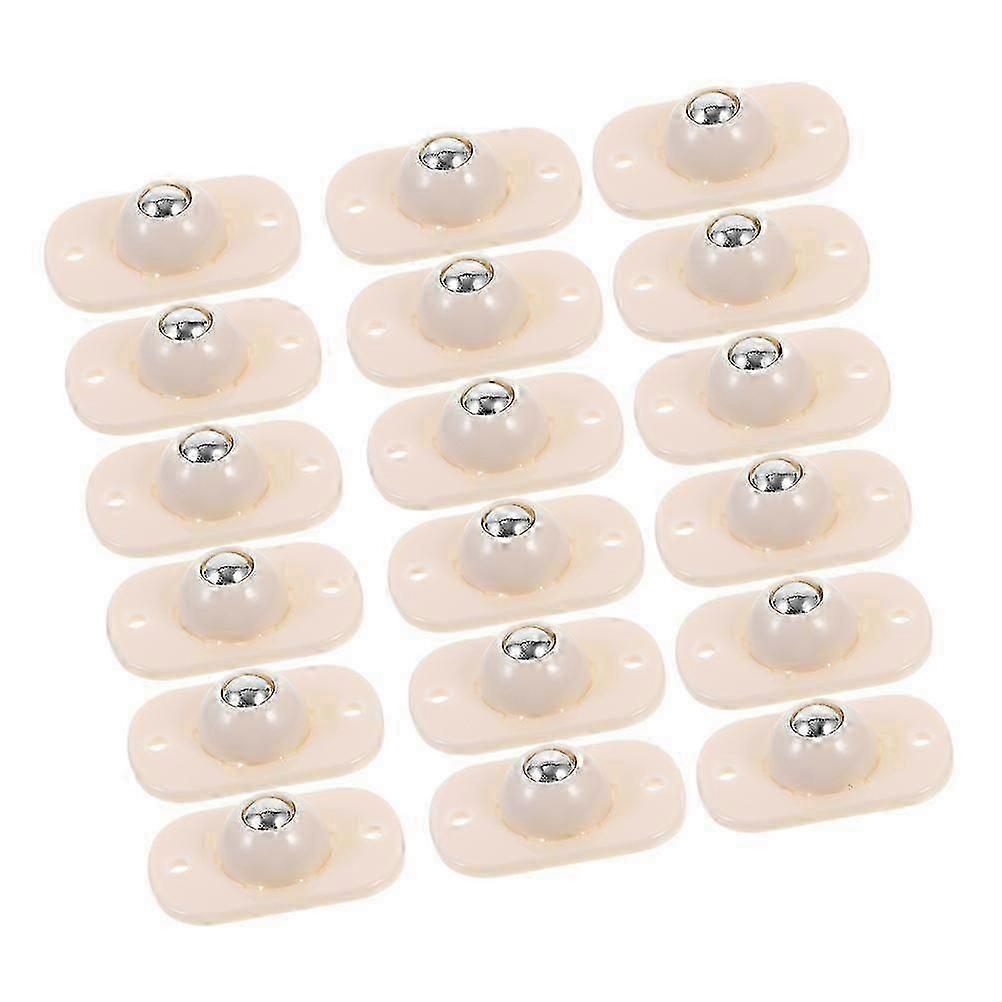 Rollers for Appliances Self Adhesive Mini Caster Wheels 20Pcs Set