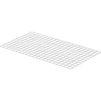 UPONOR Classic, Stahlmatte, 150mm, 2100x1200x3mm, 1 Stk.