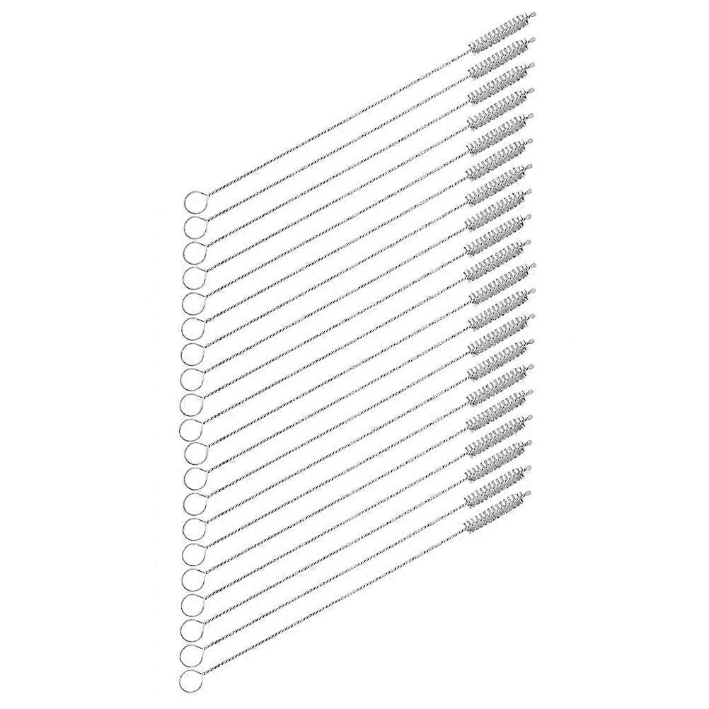 25Pcs Long Handle Straw Brushes Multi-function Pipe Brushes Household Straw Cleaners
