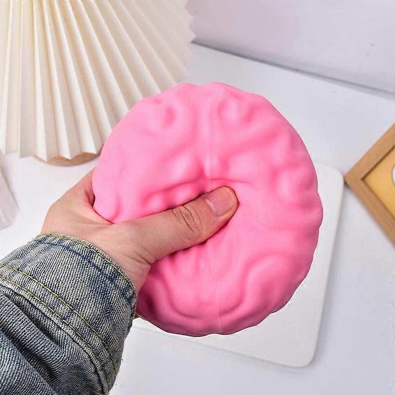 Gule, reboundende squishy oste til stresslindring - Sensorisk