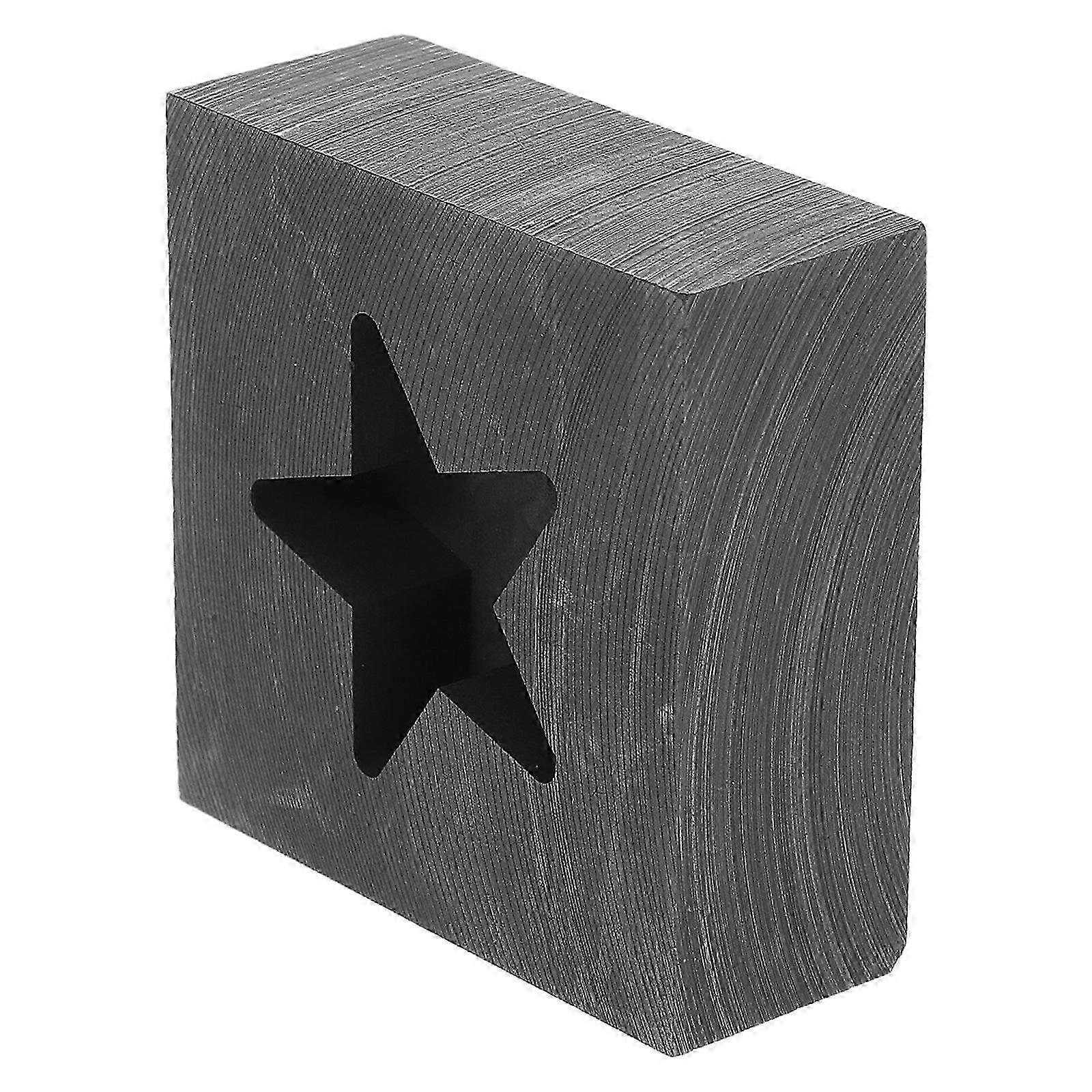High Temperature Graphite Mold for Metal Casting with Star Shape for Casting