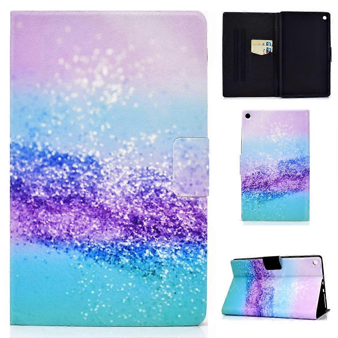 For Kindle Fire HD 8 2016 / 2017 / 2018 Leather Case