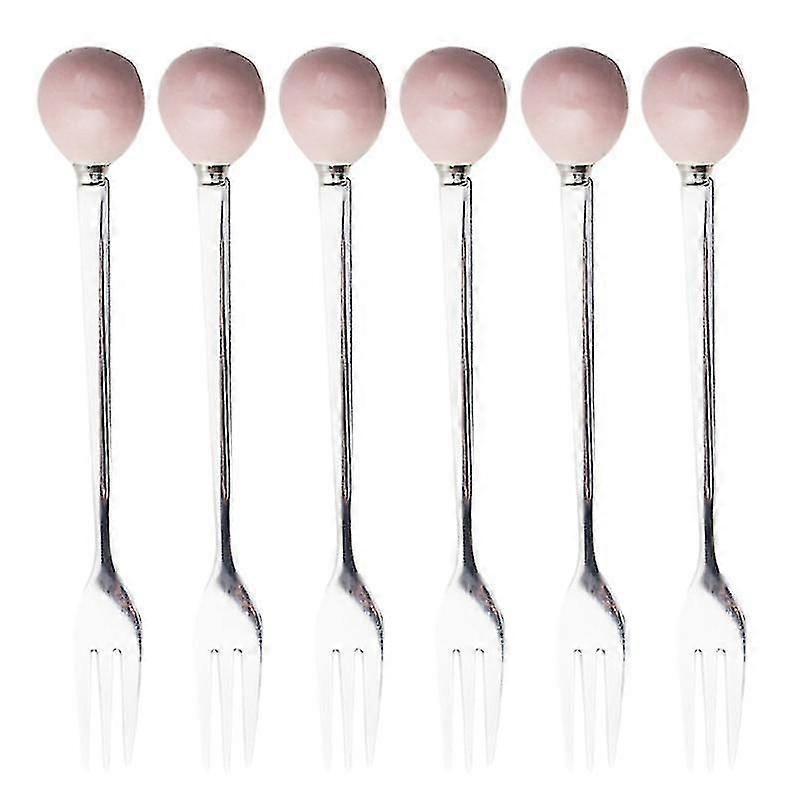 6pcs Kitchen Tableware, Mini Fork