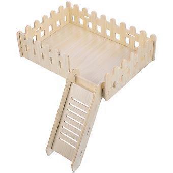 Durable Hamster Platform with Ladder for Cage Use 5Pcs Set Supplies