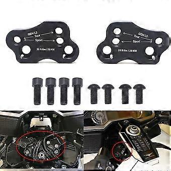 Abrazadera de manillar de motocicleta Elevador de montaje de manillar extendido para Honda Gold Wing GL1800 2018 2019