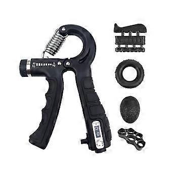 5er-Pack Grip Strength Trainer Kit Einstellbare Anzahl Handgriff-Set mit Finger-Exerciser-Handverlängerung