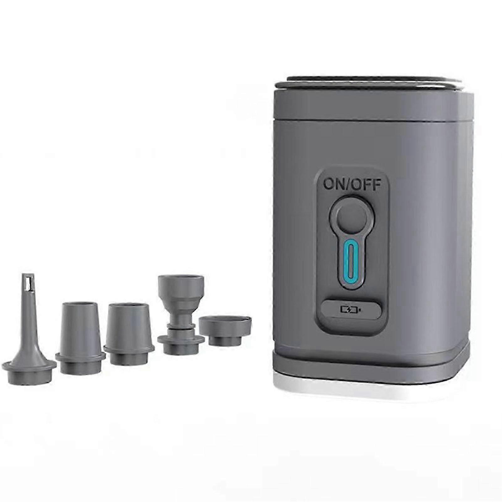 Wireless Mini Electric Air Pump with LED Lights