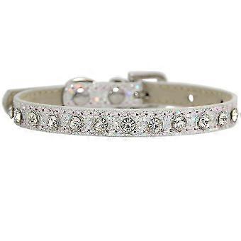 Pet Bling Accessories Cat And Dog Rhinestone Collar Pu Leather Adjustable Reflective Collar(s)