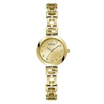 Guess Women's Watch Wristwatch LADY G GW0549L2 stainless steel gold